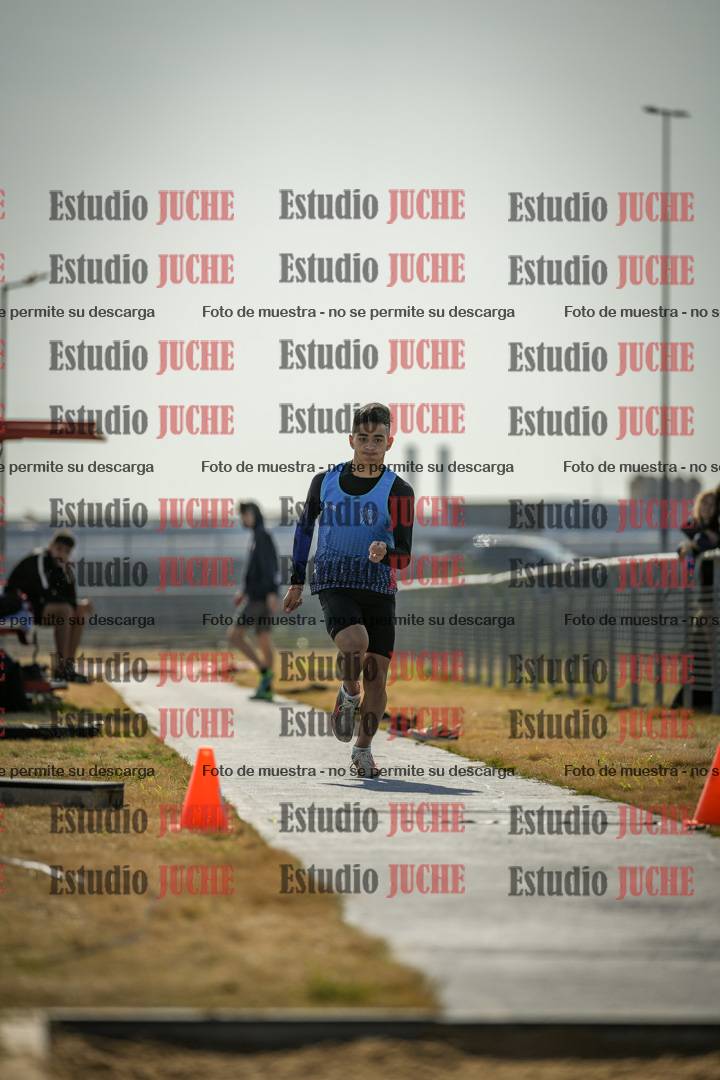 Fotos del salto triple de varones