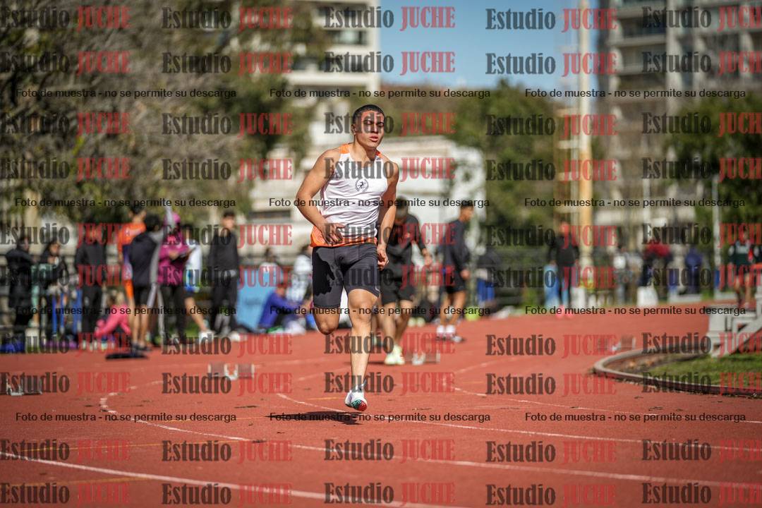Fotos de los 200 m llanos de varones