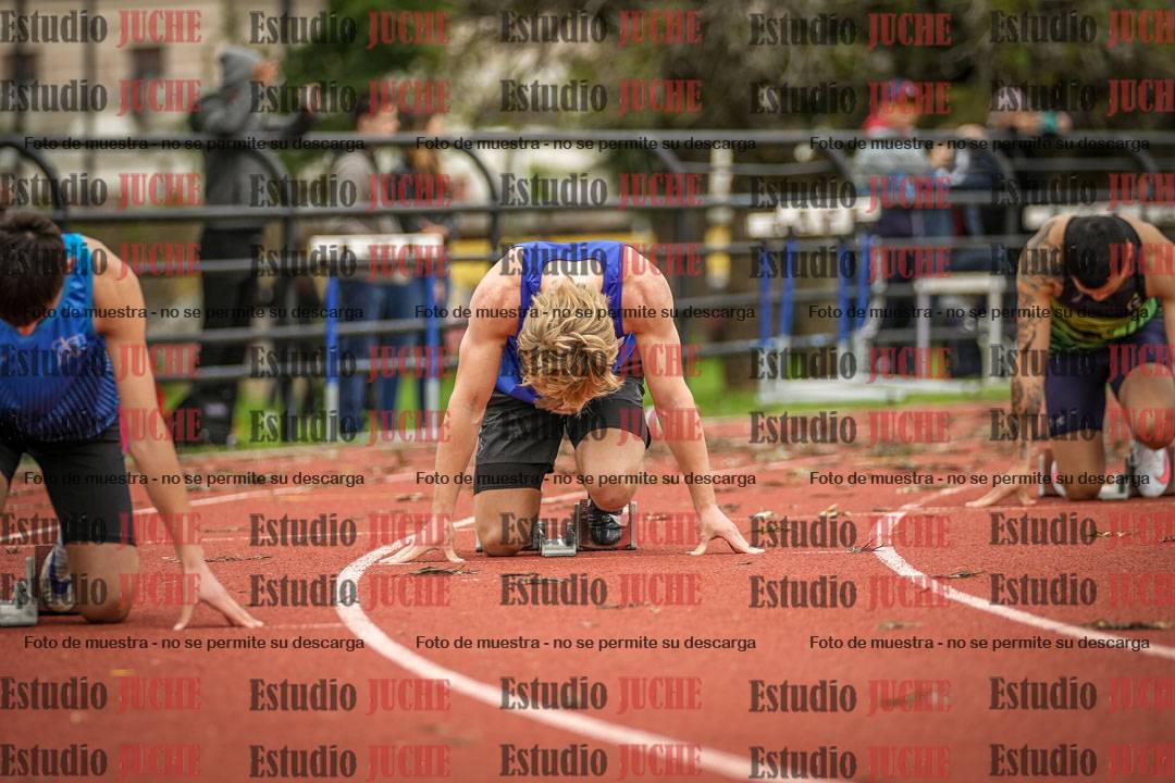 Fotos de los 200 m llanos de varones