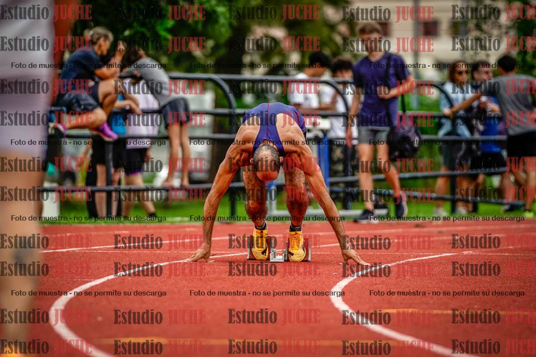 Fotos de los 200 m de varones