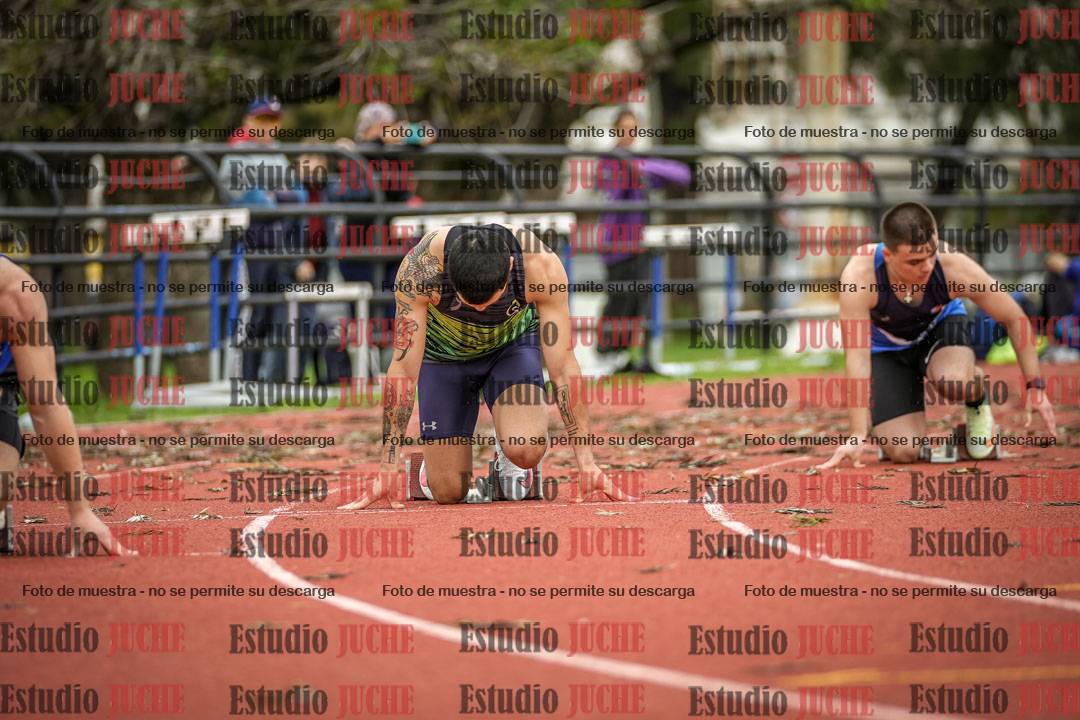 Fotos de los 200 m llanos de varones