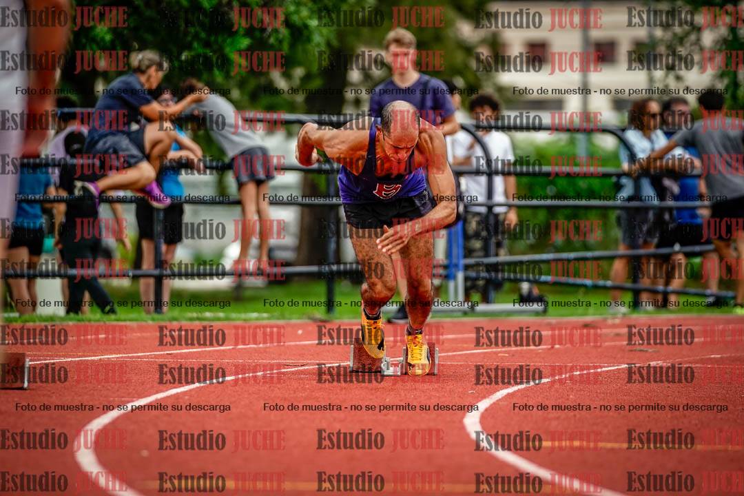 Fotos de los 200 m de varones