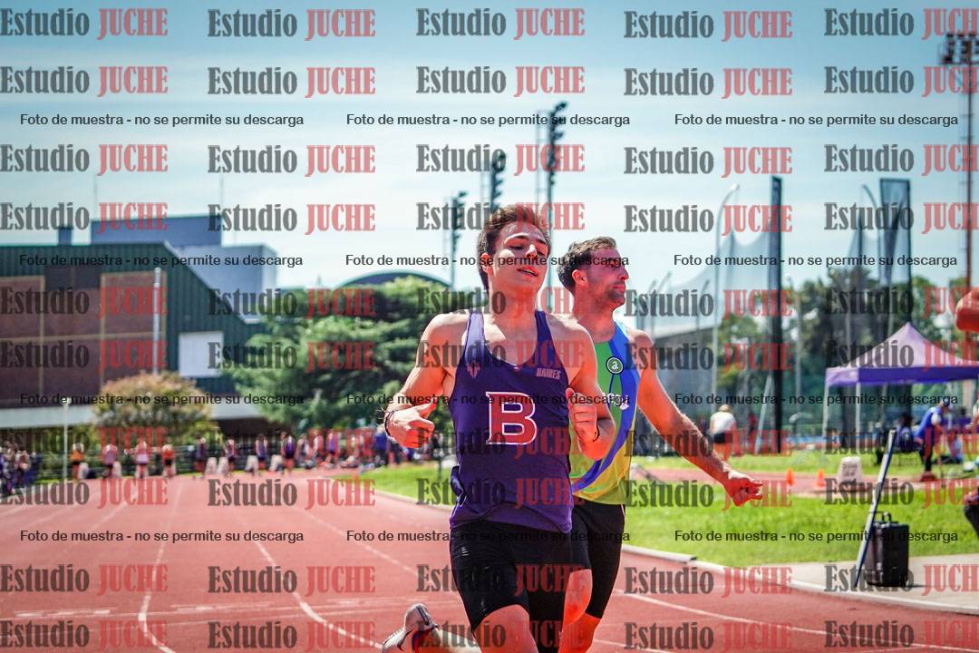 Fotos de los 100 m de varones