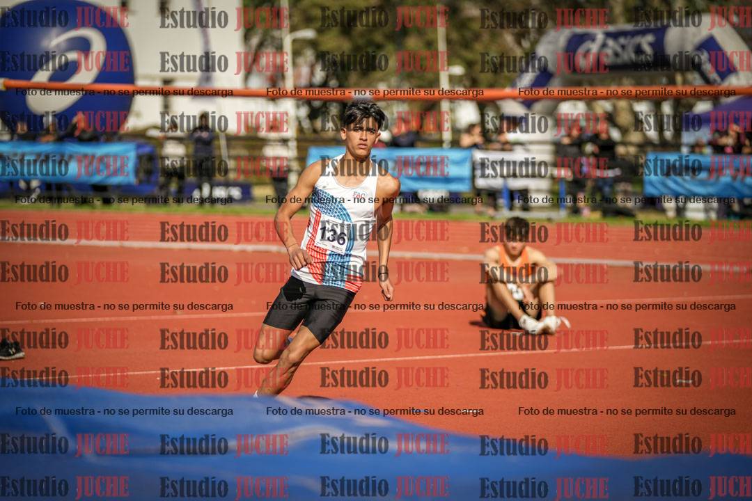 Fotos del salto en alto de varones