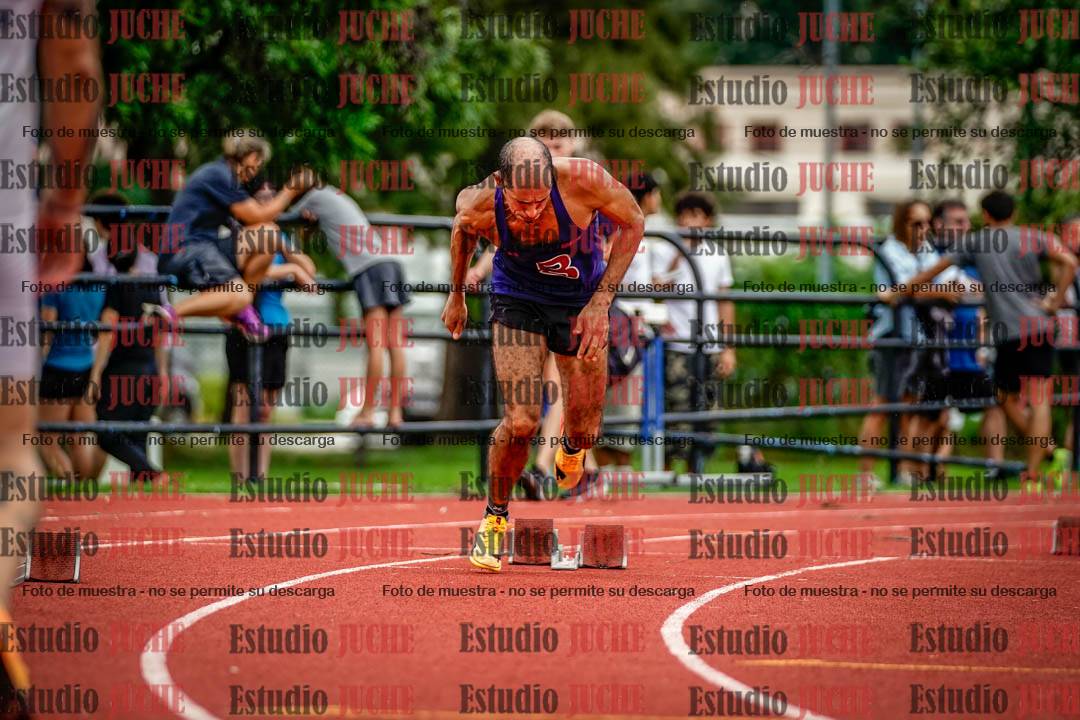 Fotos de los 200 m de varones