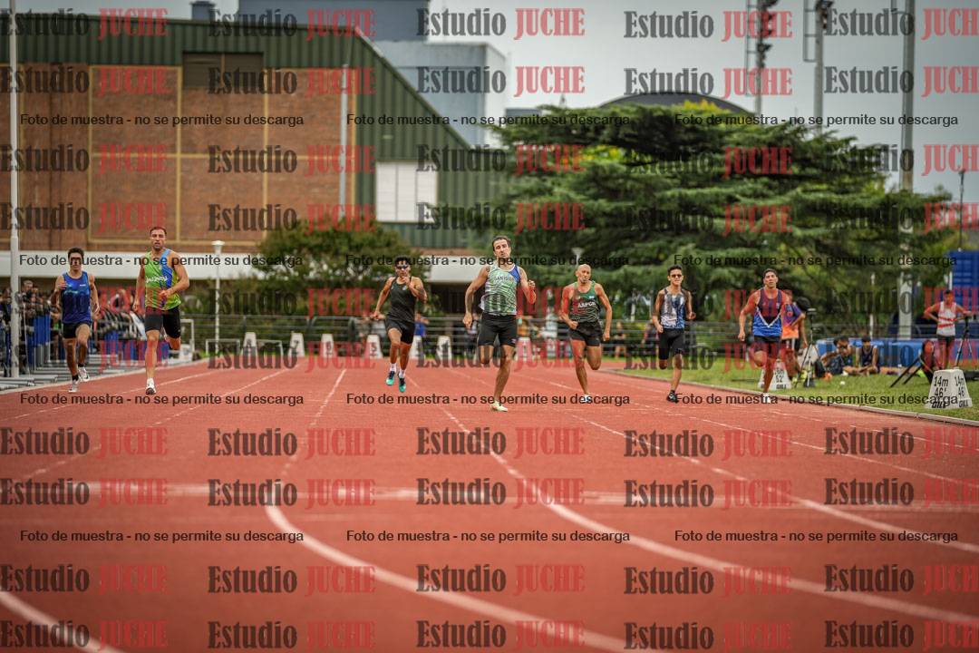 Fotos de los 400 m llanos de varones