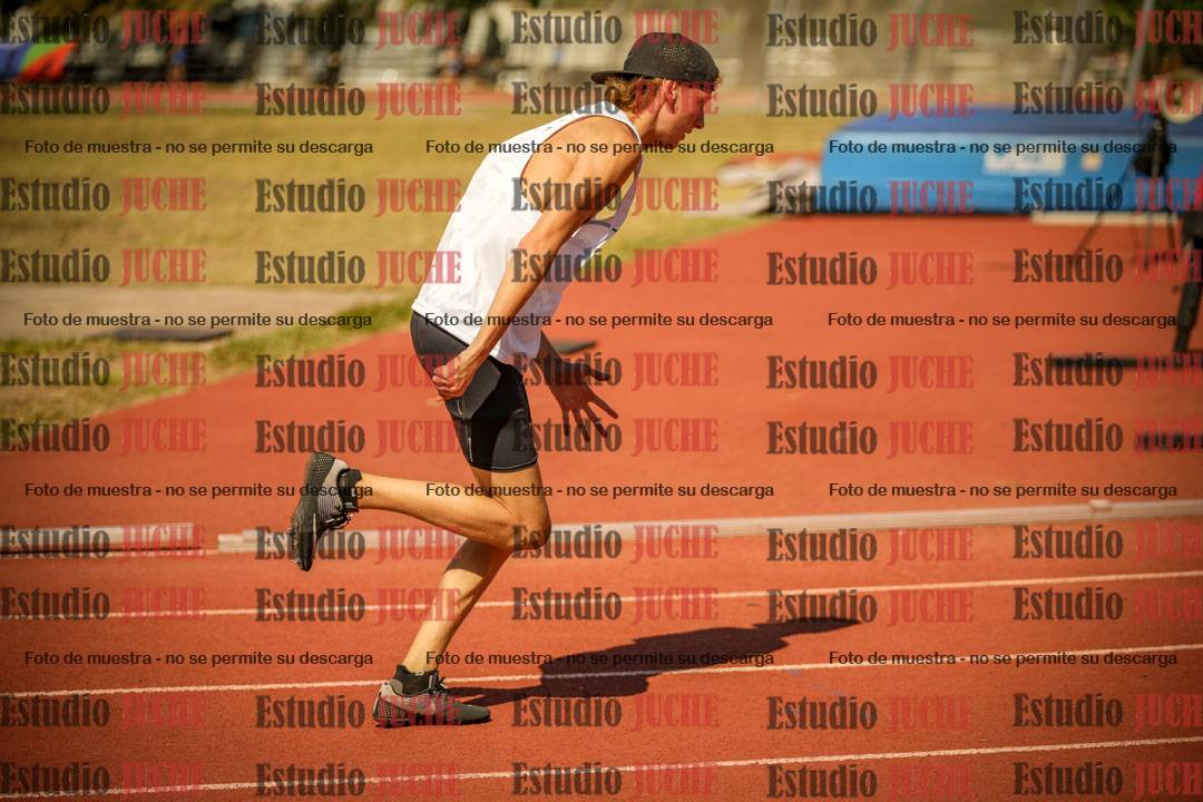 Fotos de los 400 m llanos de varones