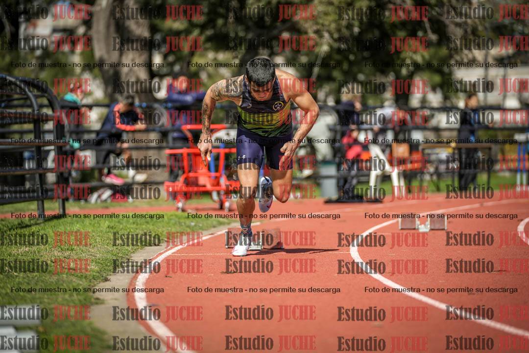Fotos de los 200 m llanos de varones