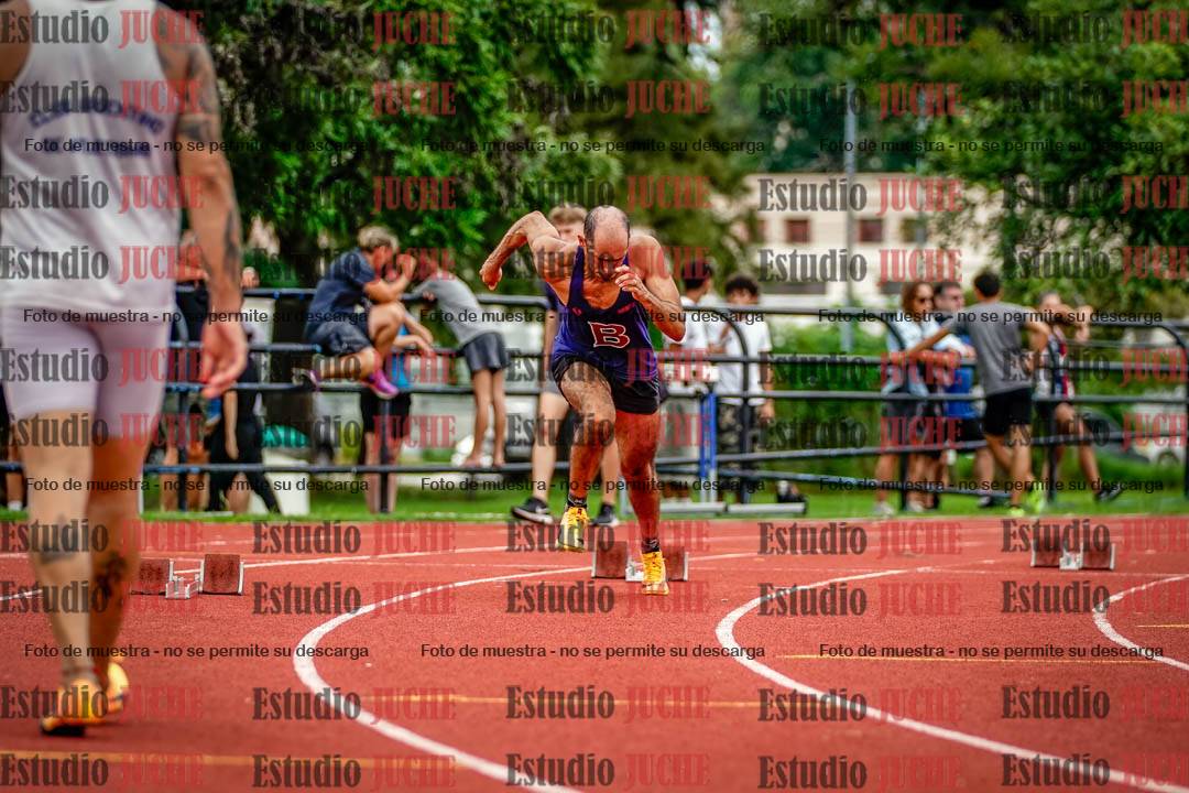 Fotos de los 200 m de varones