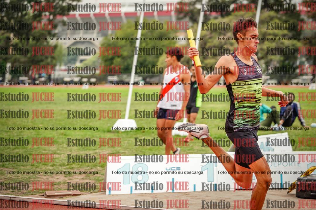 Fotos de las Postas 4x400 m de varones