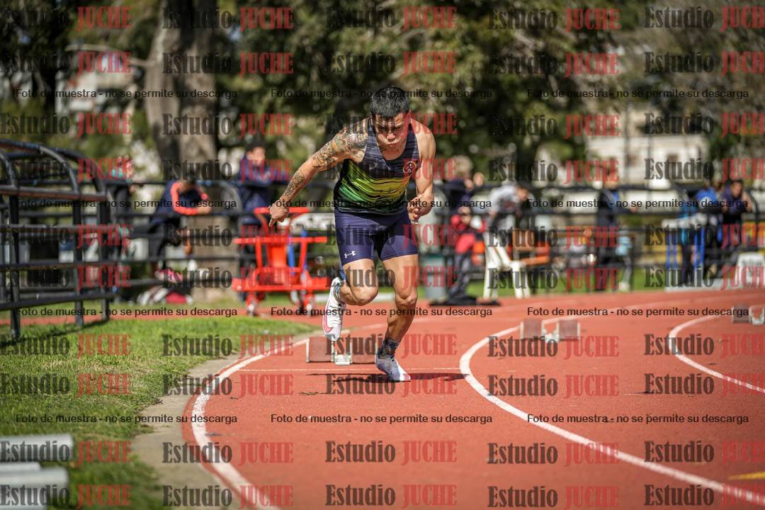 Fotos de los 200 m llanos de varones