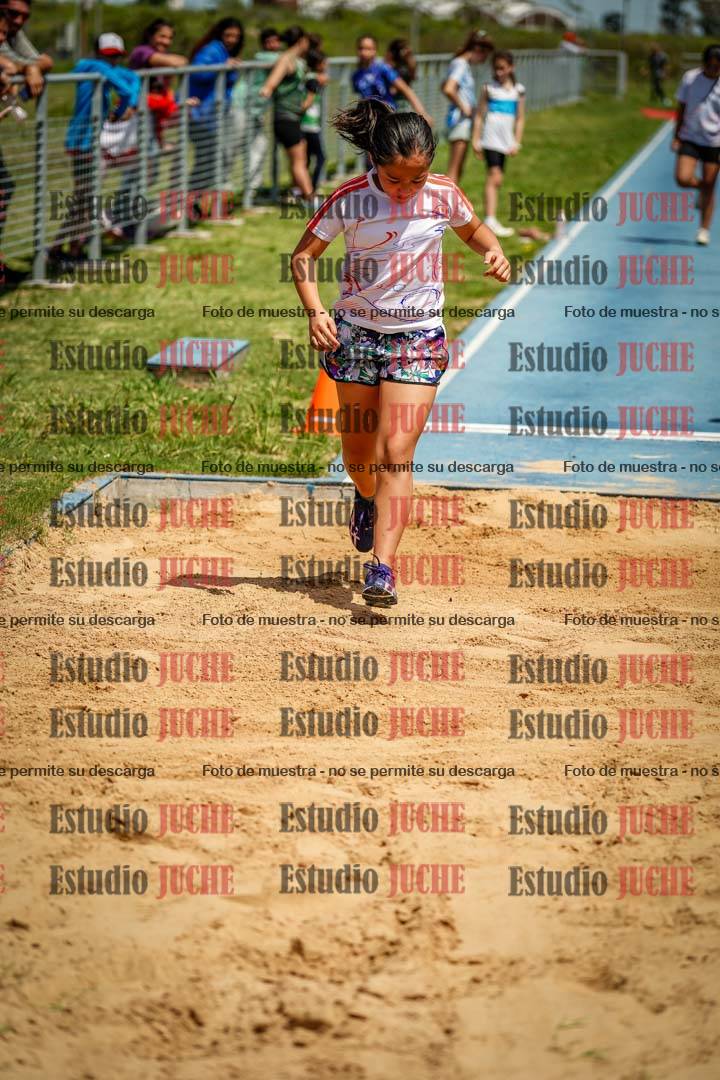 Fotos del salto en largo de mujeres - U12