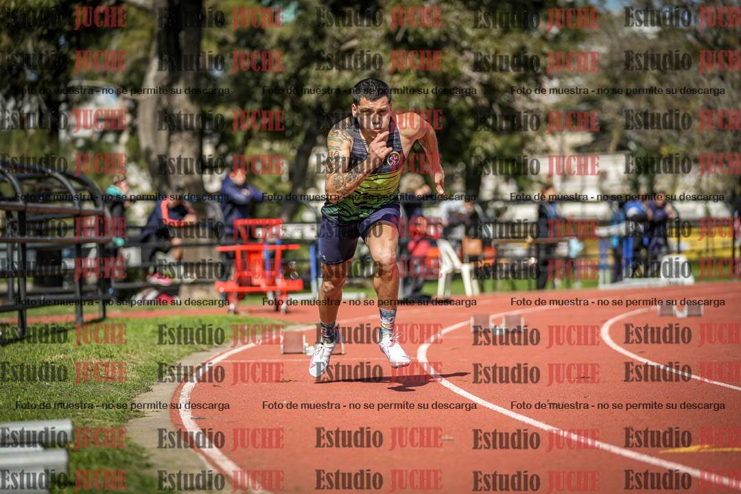 Fotos de los 200 m llanos de varones