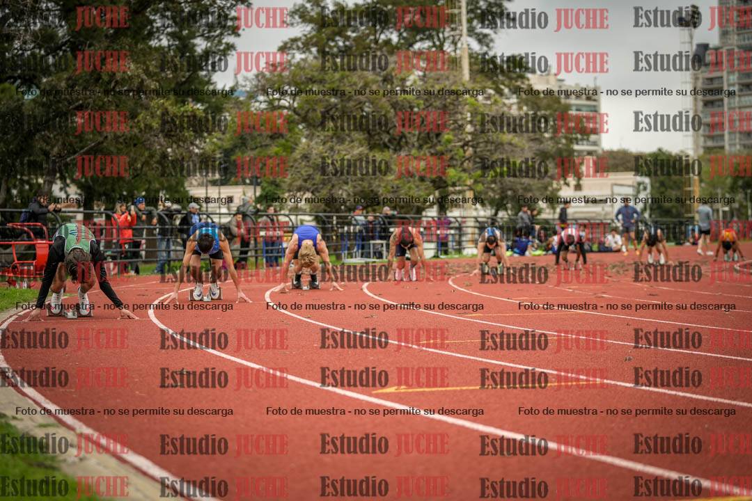 Fotos de los 200 m llanos de varones