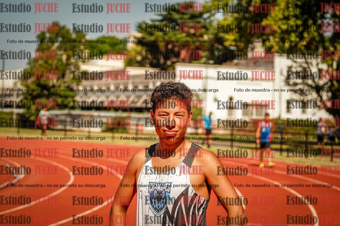 Fotos de los 400 m llanos de varones