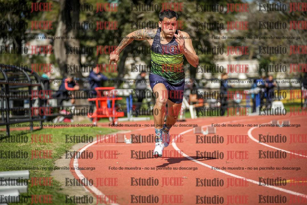 Fotos de los 200 m llanos de varones