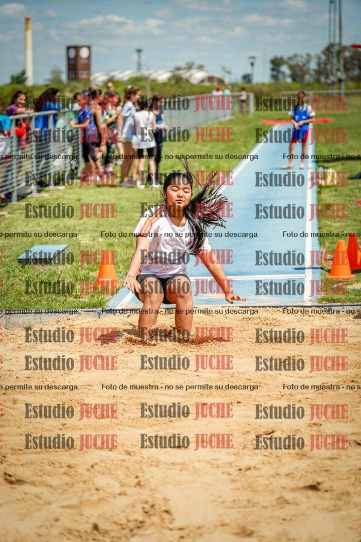 Fotos del salto en largo de mujeres - U12