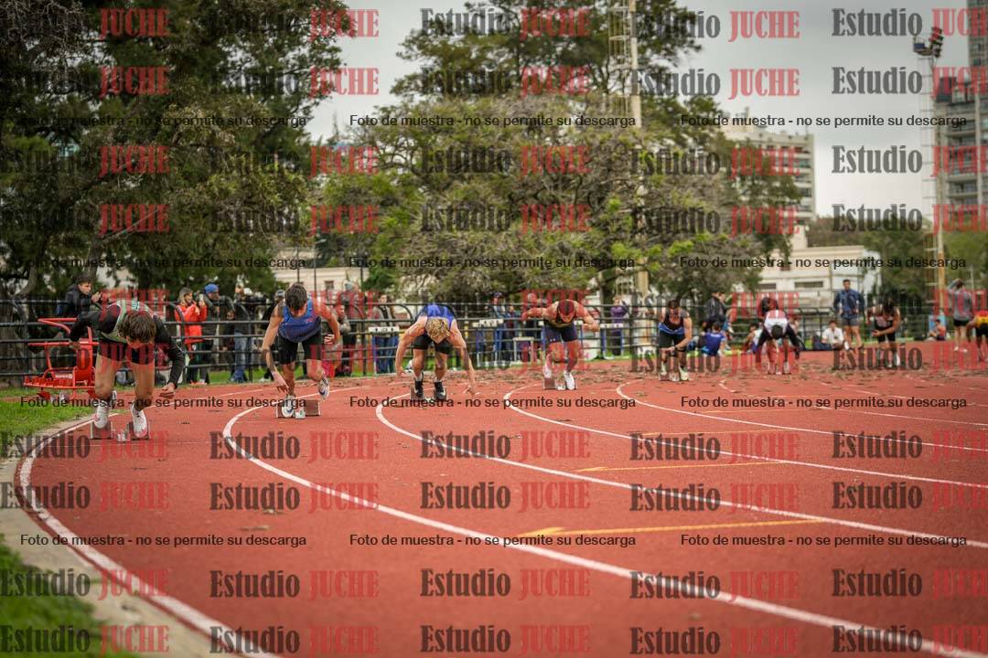 Fotos de los 200 m llanos de varones
