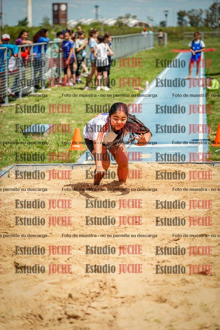 Fotos del salto en largo de mujeres - U12