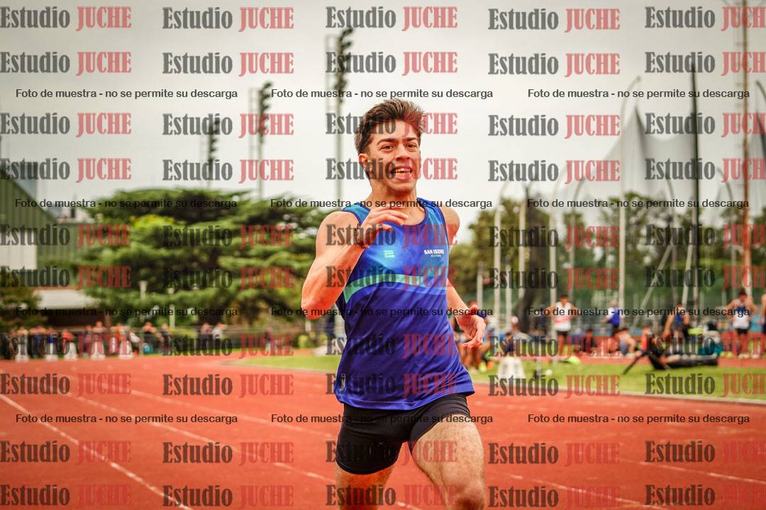 Fotos de los 400 m llanos de varones