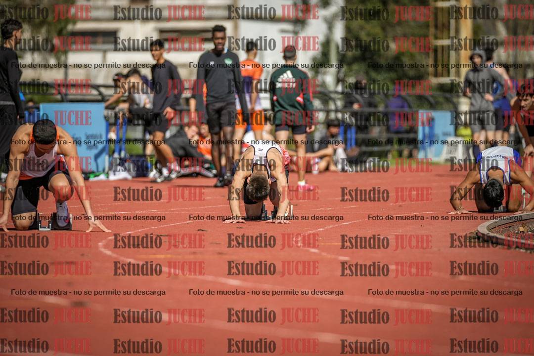 Fotos de los 200 m llanos de varones