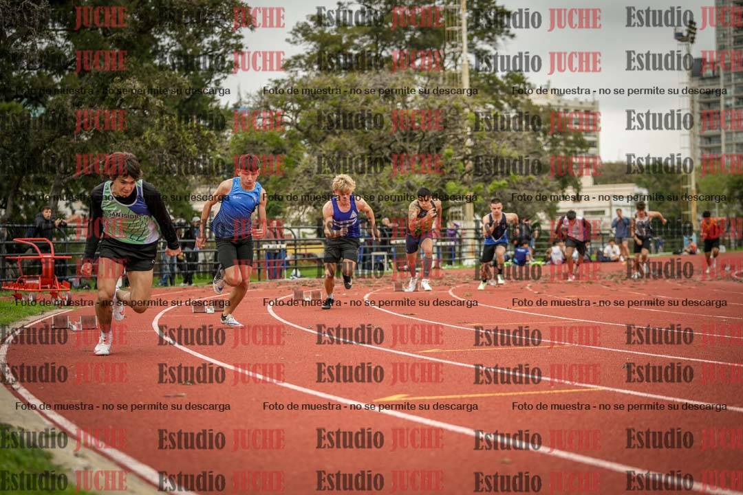 Fotos de los 200 m llanos de varones