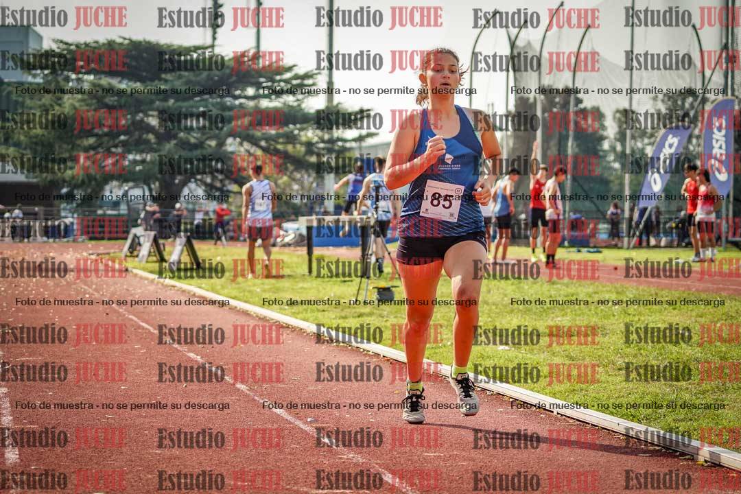 Fotos de los 800 m llanos de mujeres - heptatlón 7