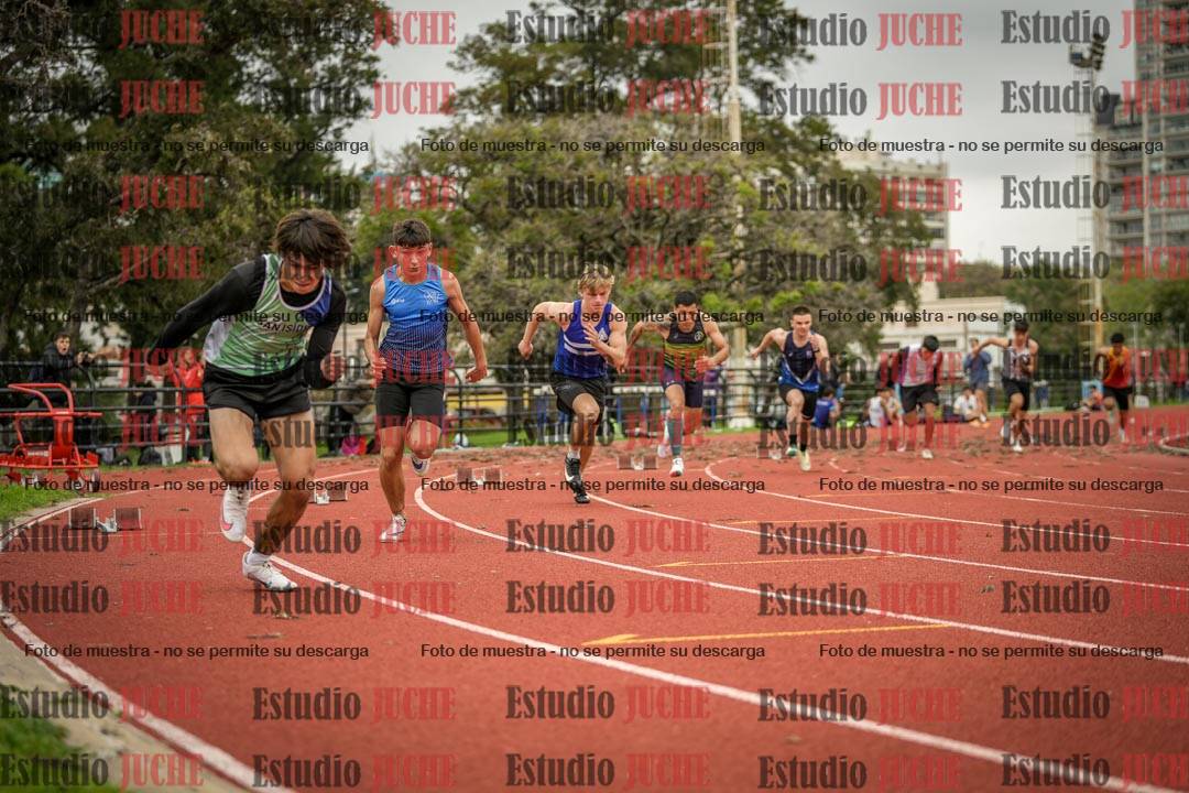Fotos de los 200 m llanos de varones