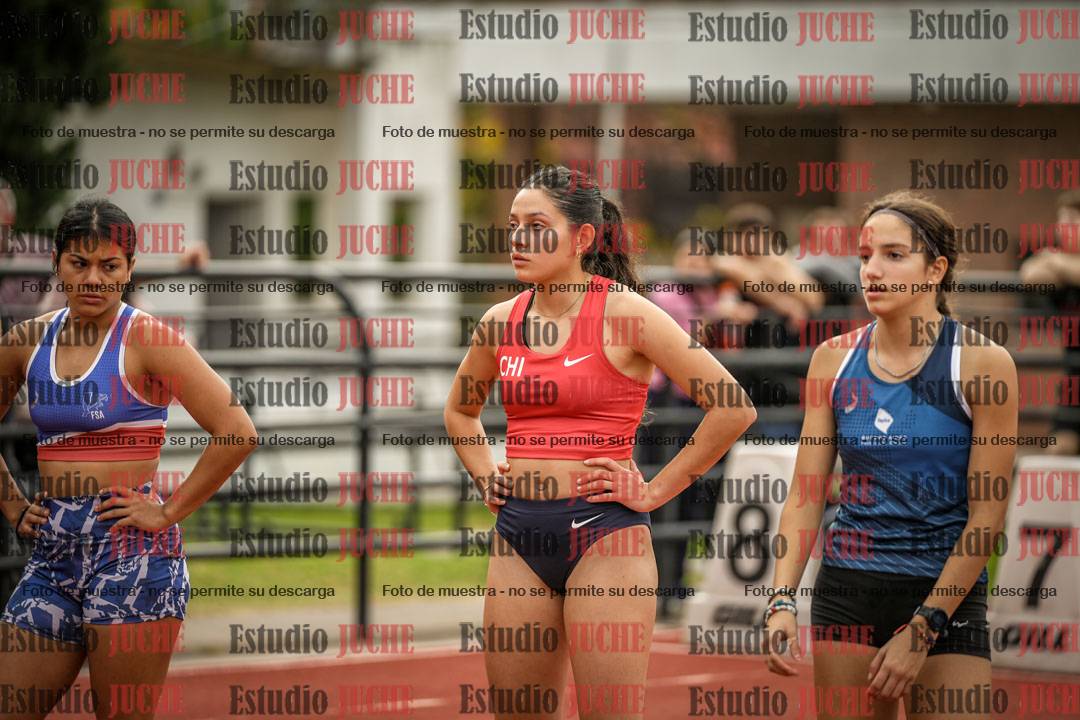 Fotos de los 100 m llanos de mujeres - FINAL