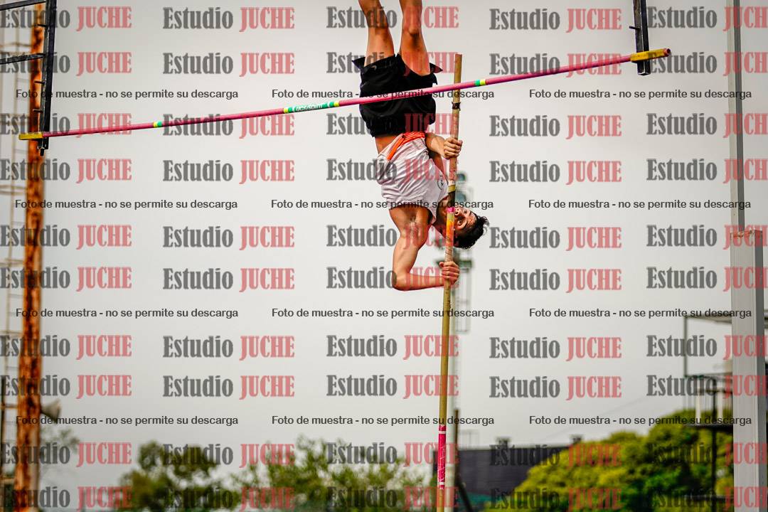 Fotos del salto con garrocha de mujeres y varones