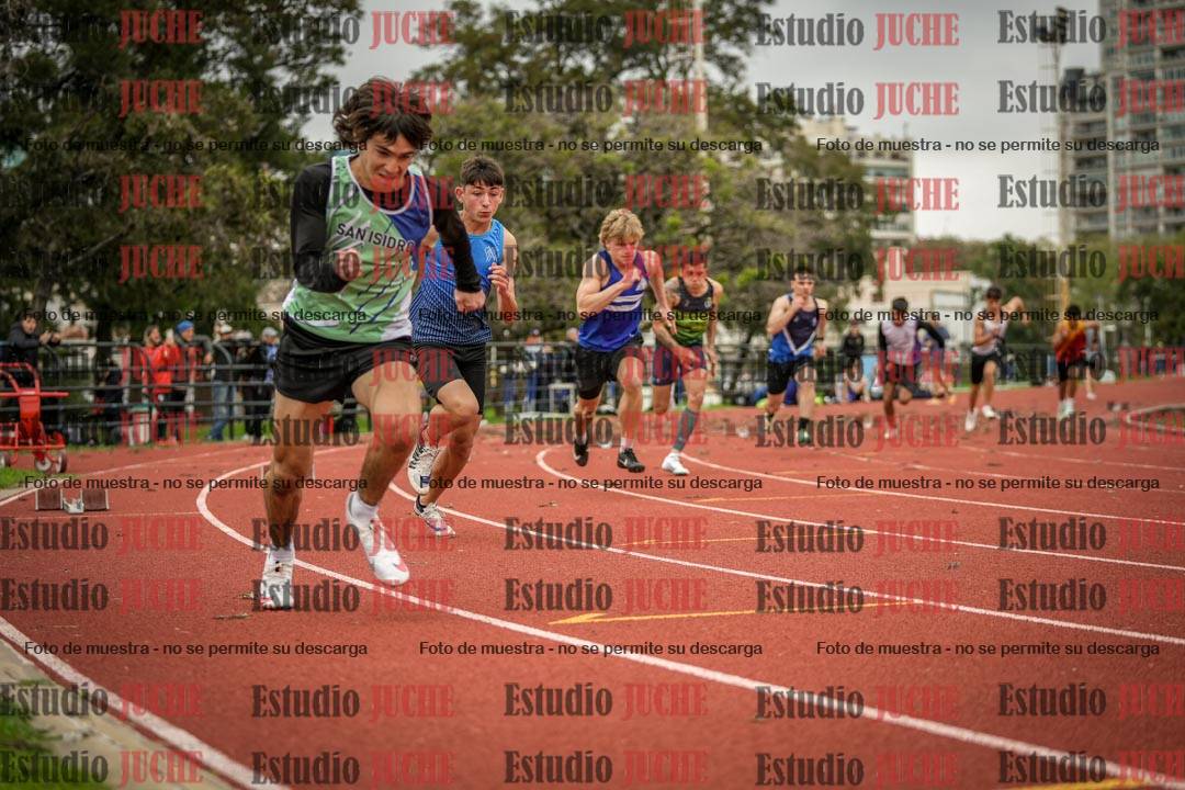 Fotos de los 200 m llanos de varones