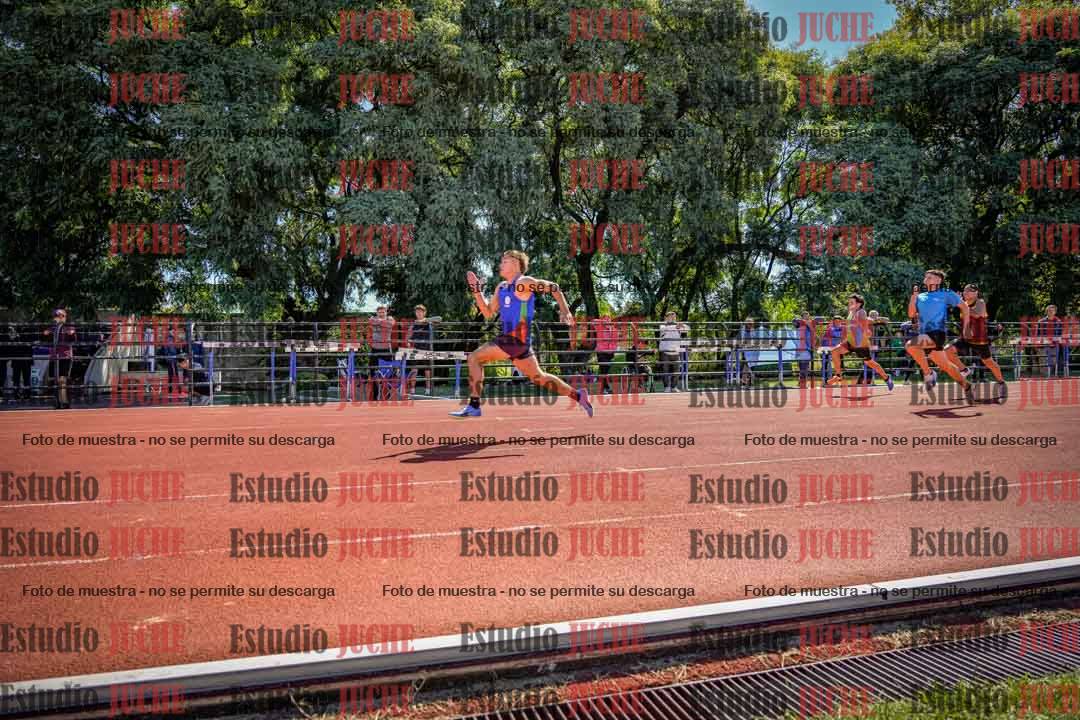 Fotos de los 100 m de varones