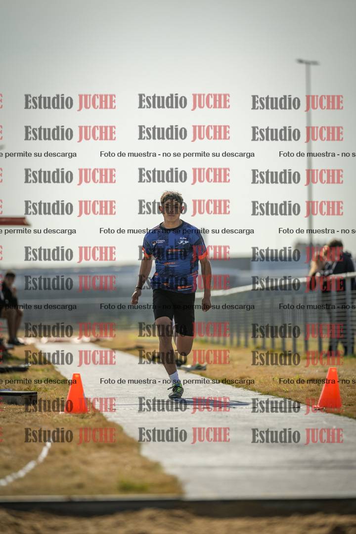 Fotos del salto triple de varones