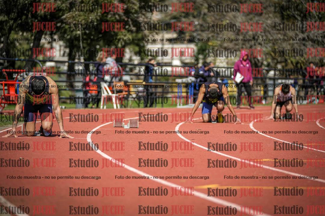 Fotos de los 200 m llanos de varones