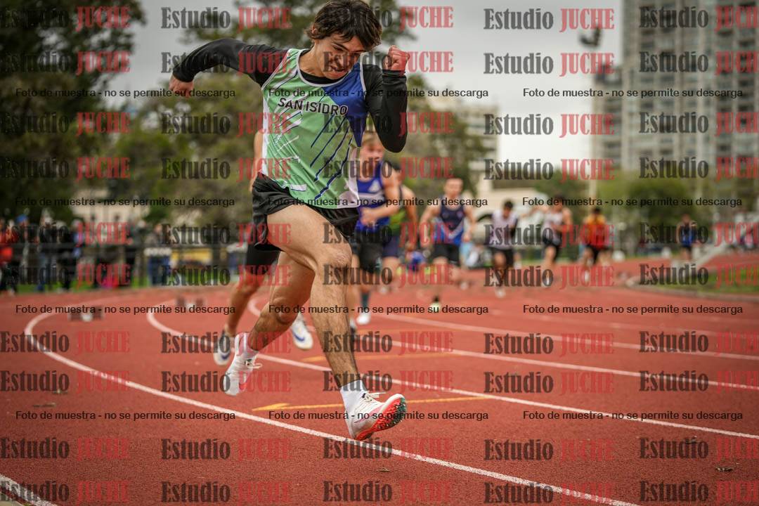 Fotos de los 200 m llanos de varones