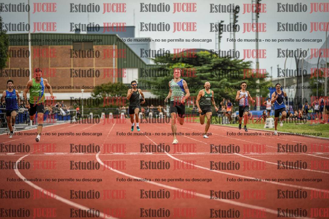 Fotos de los 400 m llanos de varones