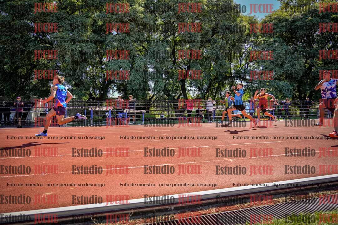 Fotos de los 100 m de varones