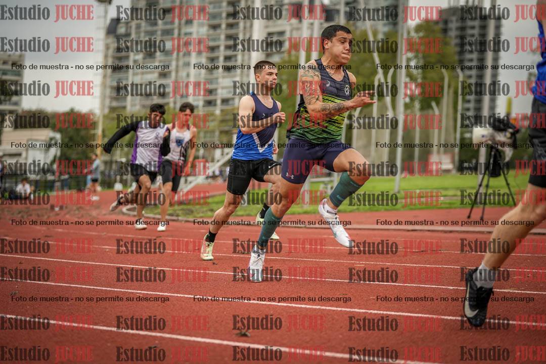Fotos de los 200 m llanos de varones
