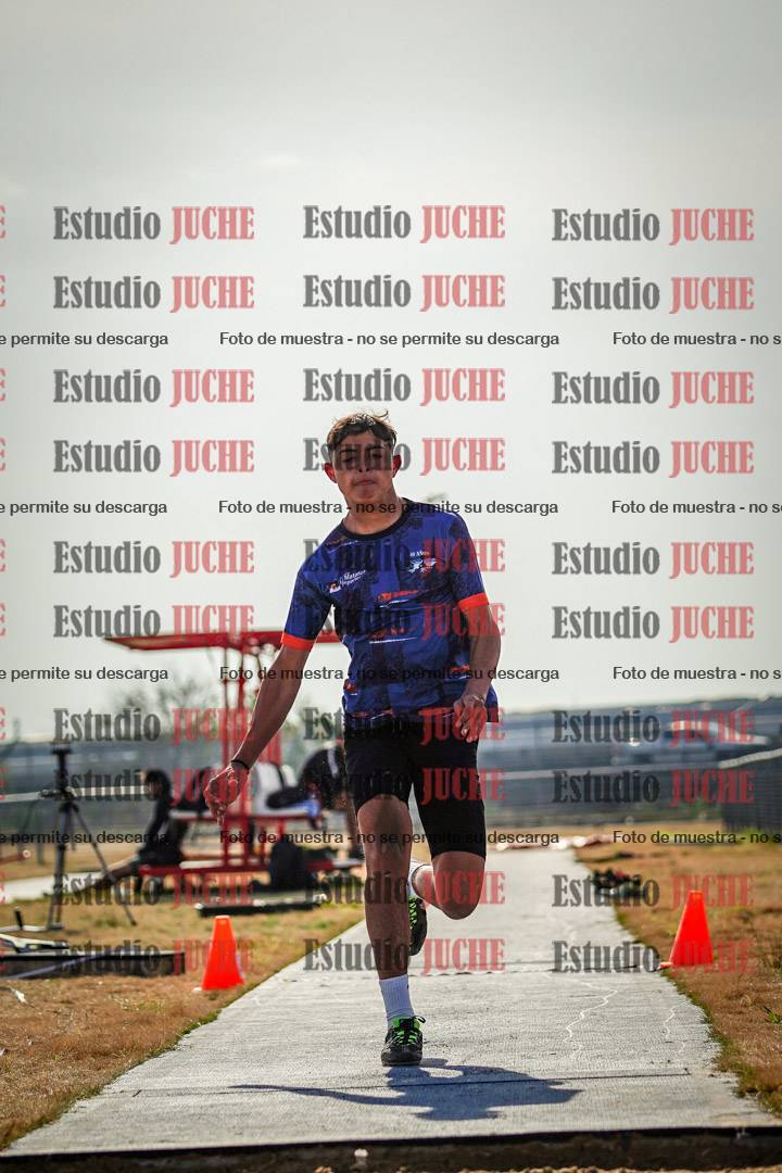 Fotos del salto triple de varones