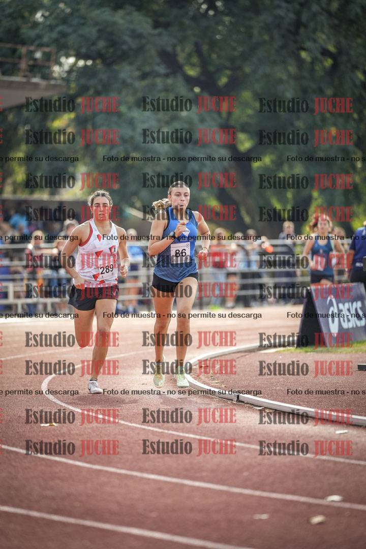 Fotos de los 800 m llanos de mujeres - heptatlón 7