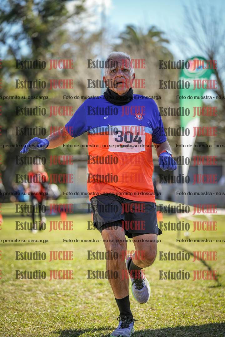 Fotos de la llegada del cross de 1500 m