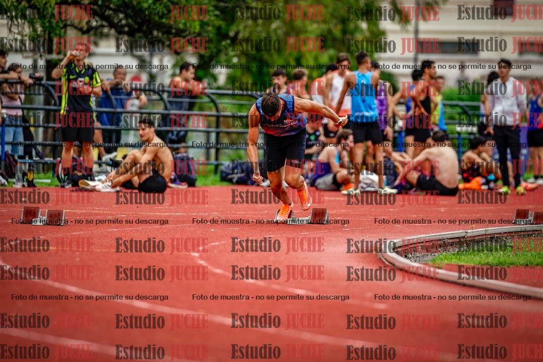 Fotos de los 200 m de varones