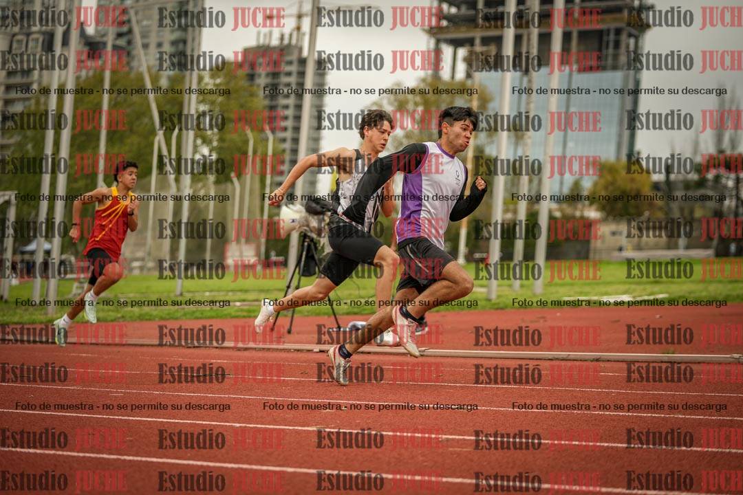 Fotos de los 200 m llanos de varones