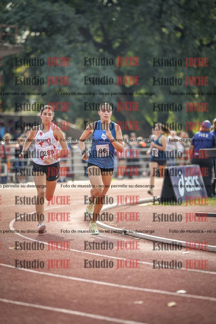 Fotos de los 800 m llanos de mujeres - heptatlón 7