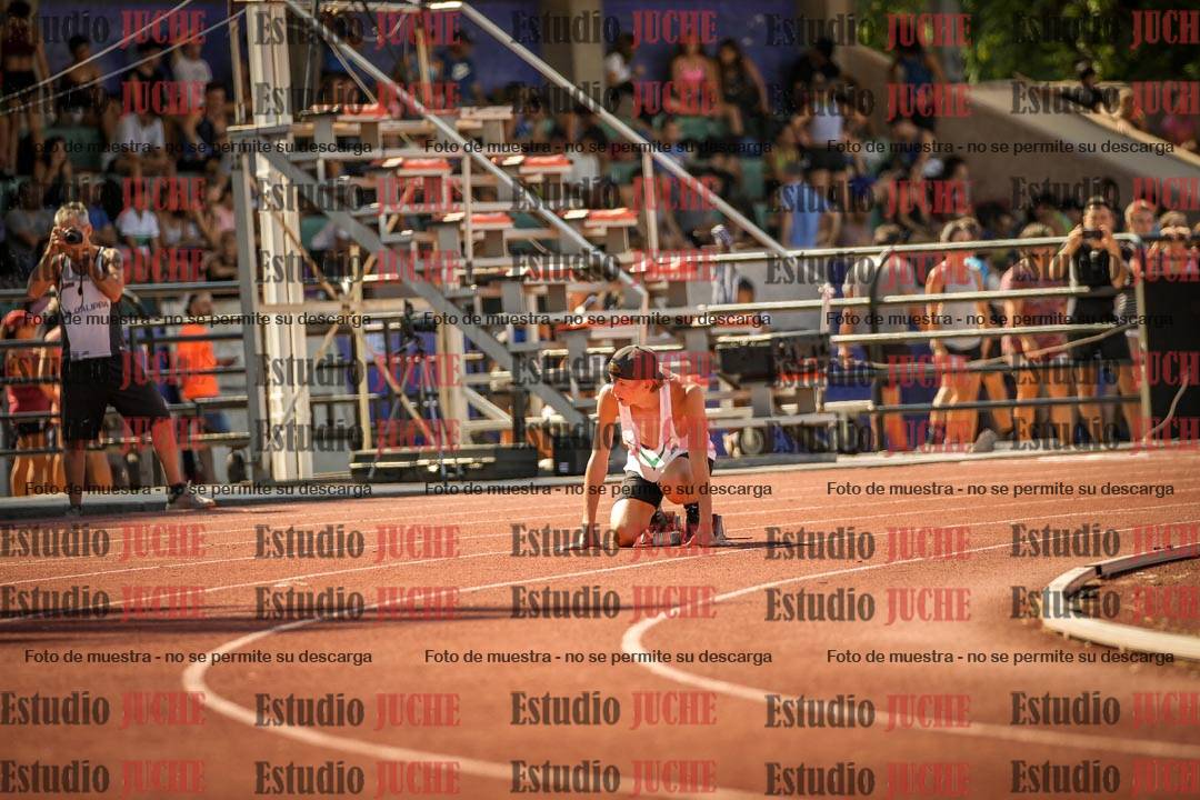 Fotos de los 400 m llanos de varones