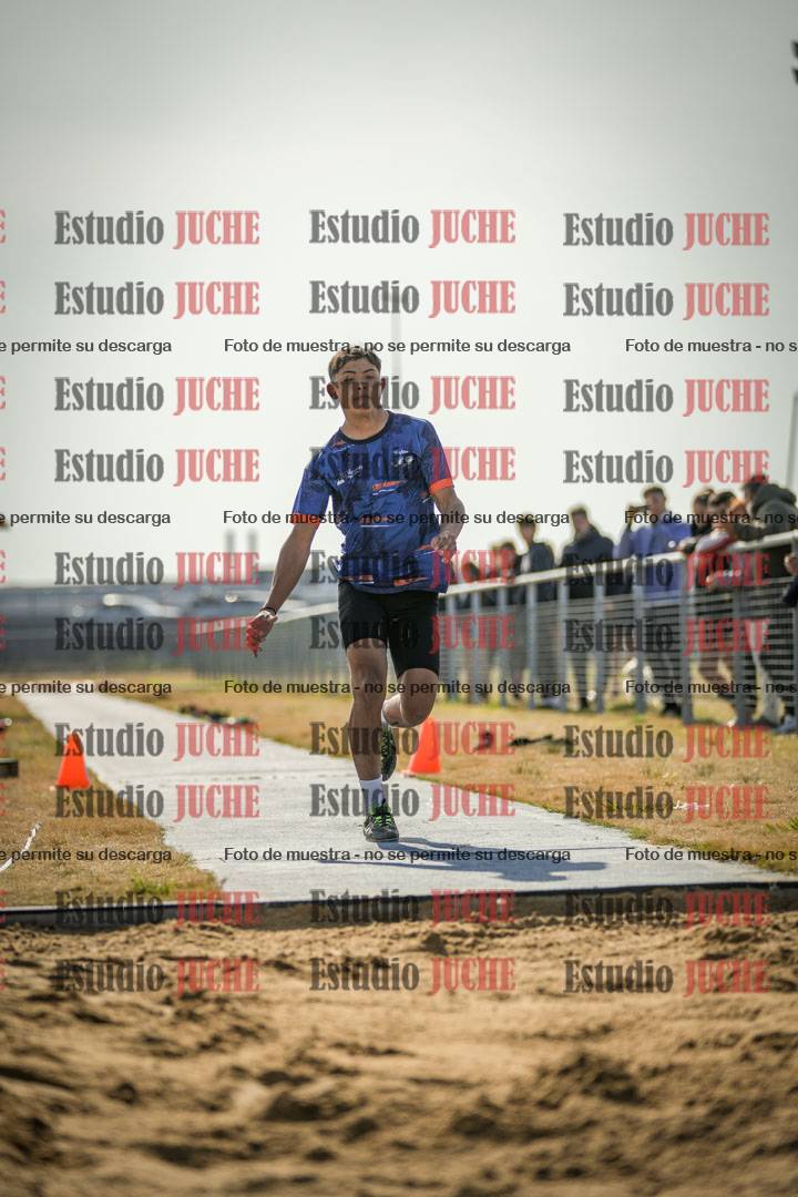 Fotos del salto triple de varones