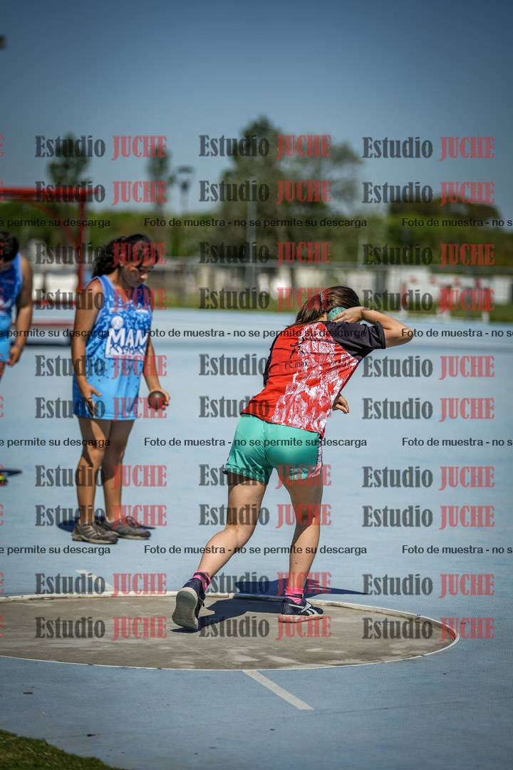 Fotos del lanzamiento de bala de mujeres - U14