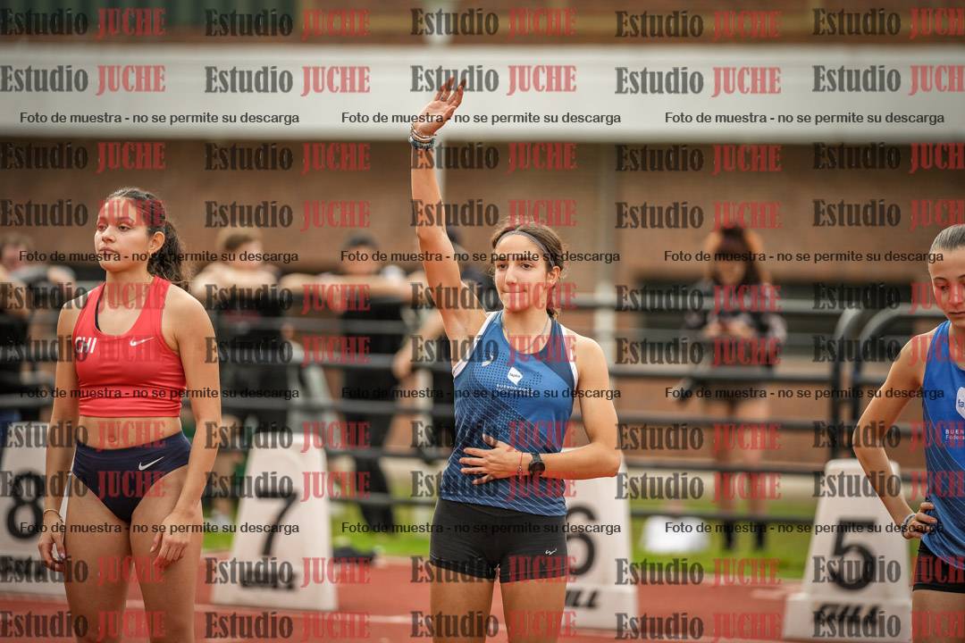 Fotos de los 100 m llanos de mujeres - FINAL