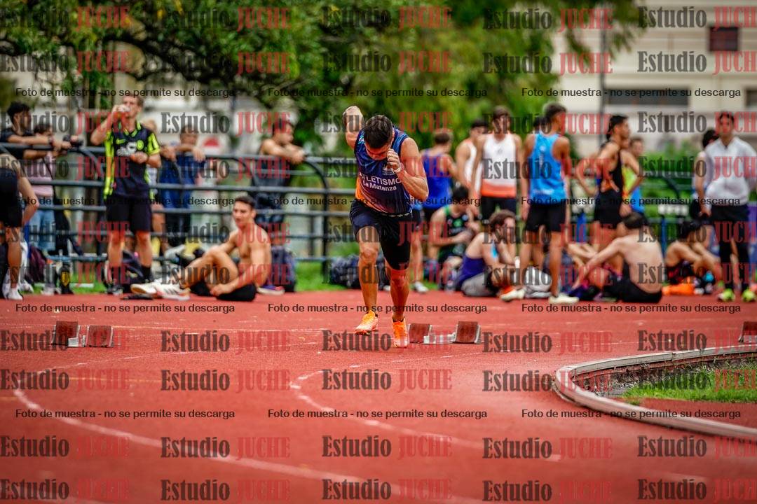 Fotos de los 200 m de varones