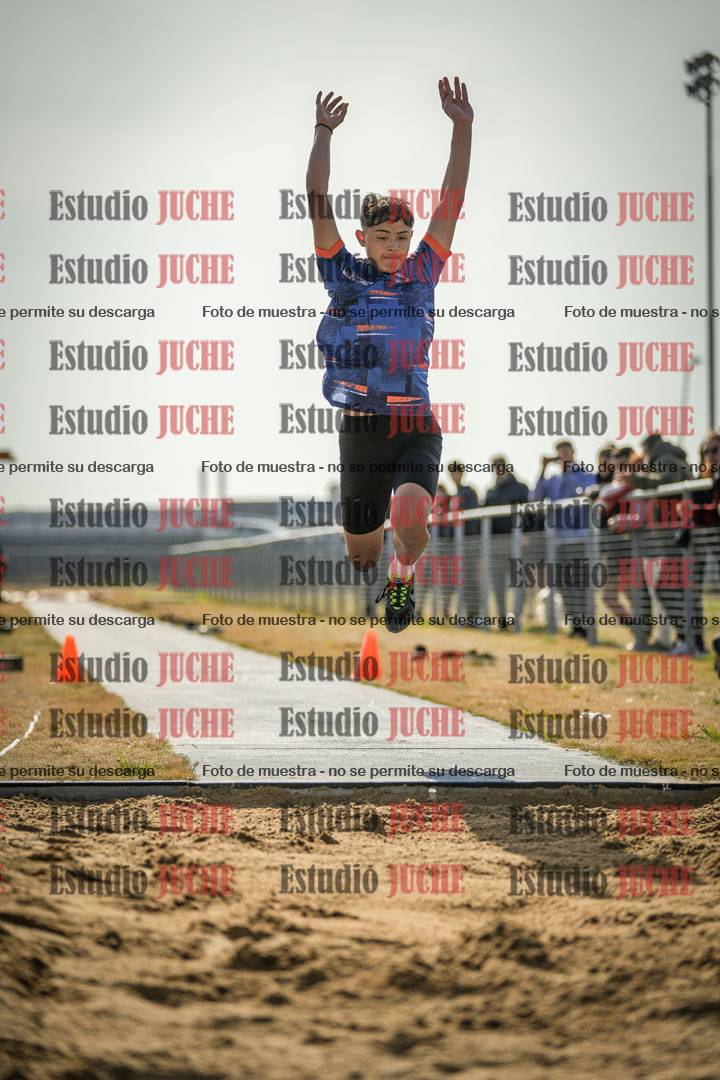 Fotos del salto triple de varones
